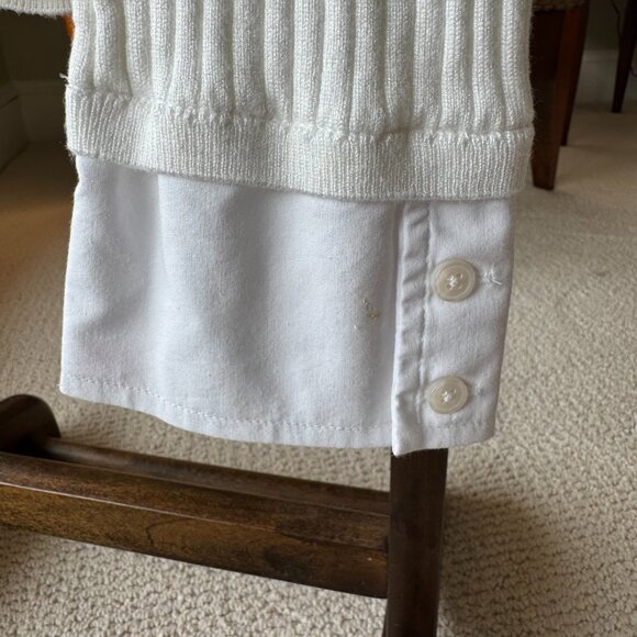 Maeve Layered Ribbed Cardigan Sweater - Picture 6 of 6